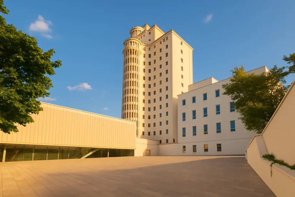 Imagen de la Ciudad de la Justicia de Vigo, sede judicial clave donde actúan nuestros abogados en Vigo