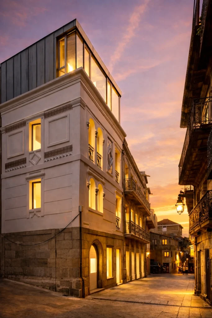 Edificio del Registro de la Propiedad en Vigo, reflejo de la labor jurídica de Lexgalia en derecho civil.