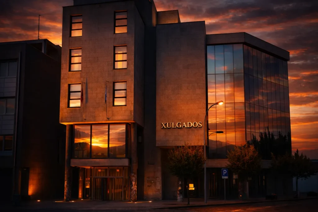 Fachada del Tribunal de Instancia de Vilagarcía de Arousa